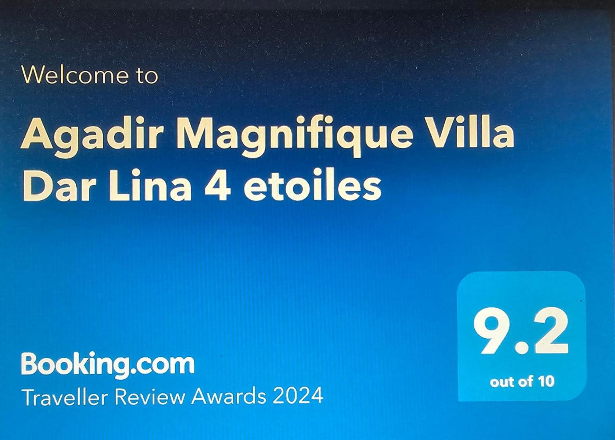 Agadir-Taghazout Magnifique Villa Dar Lina 4 Etoiles Exterior foto
